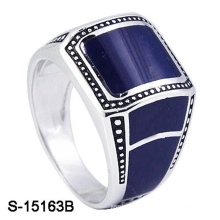 Bague en argent sterling neuve modèle 925 avec émail